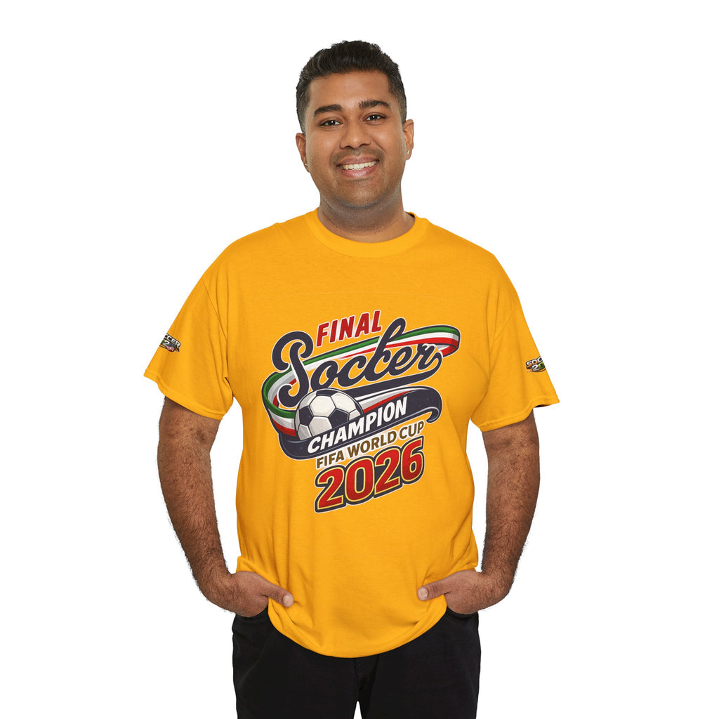 2026 Soccer  Champion Tee - Final Soccer Graphic Shirt