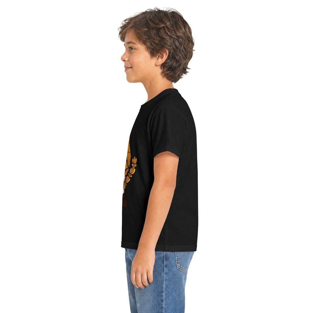 Kids Tee — 2026 FIFA Mexico Jaguar Mascot Soccer Shirt