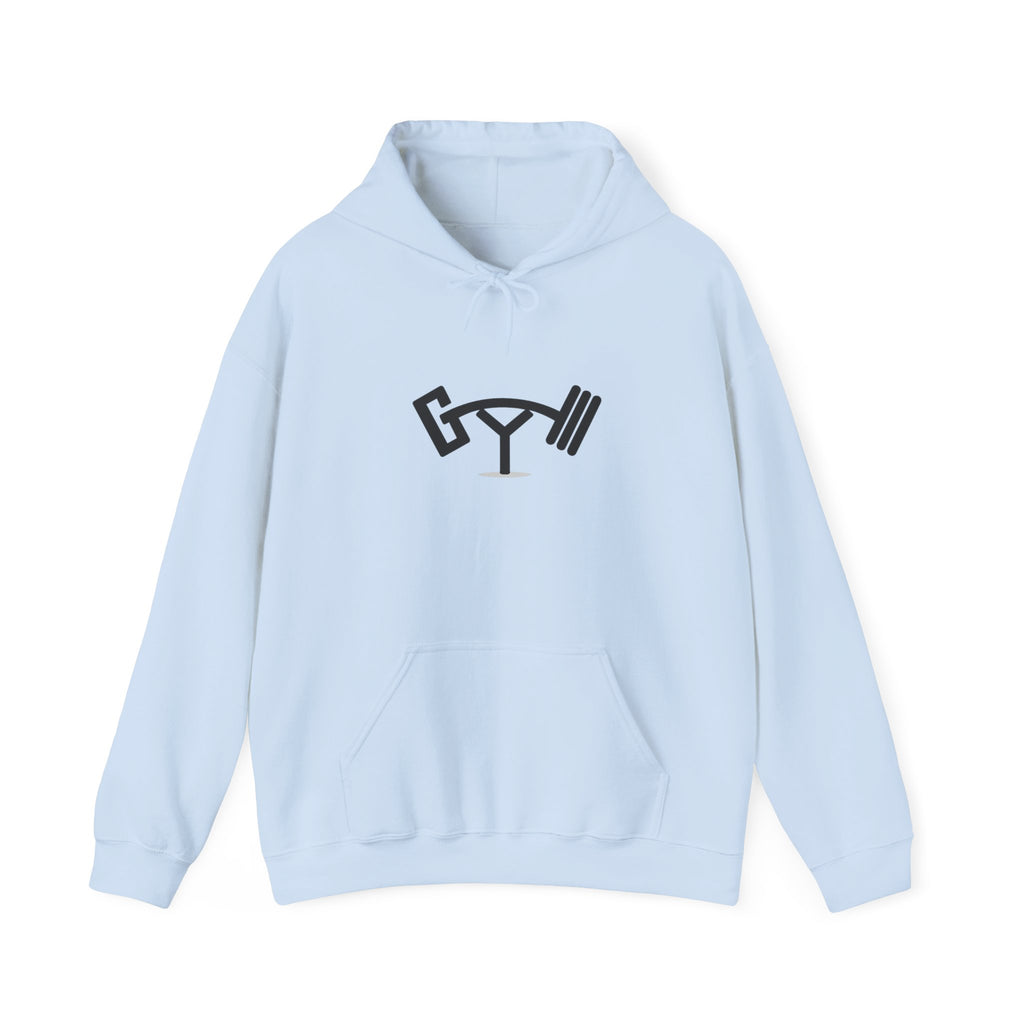 Barbell Martini Hoodie — Gym & Cocktail Fitness Pullover