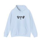 Barbell Martini Hoodie — Gym & Cocktail Fitness Pullover