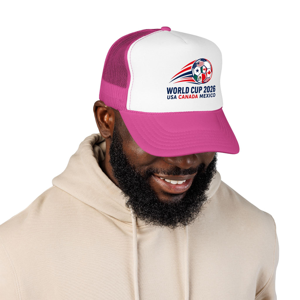 Soccer Cup 2026 Trucker Hat — USA Canada Mexico Soccer Cap