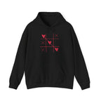 Valentine Hearts Hoodie — "I Only Have Eyes for You" Romantic Pullover.