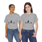 CrossFit Weightlifter T-Shirt — Barbell Silhouette Gym Tee