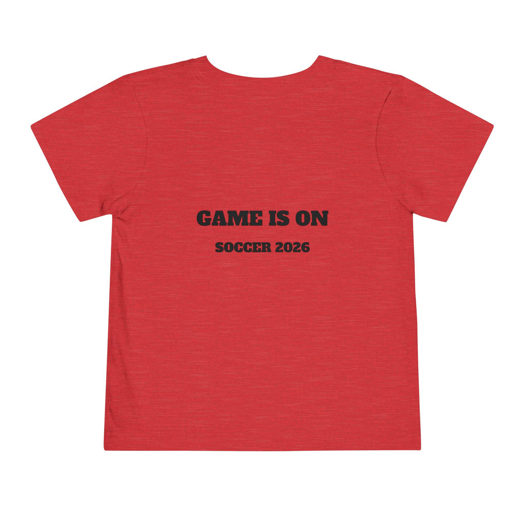 Toddler Soccer Tiger Tee — Cute Kicking Tiger Football Shirt for Kids