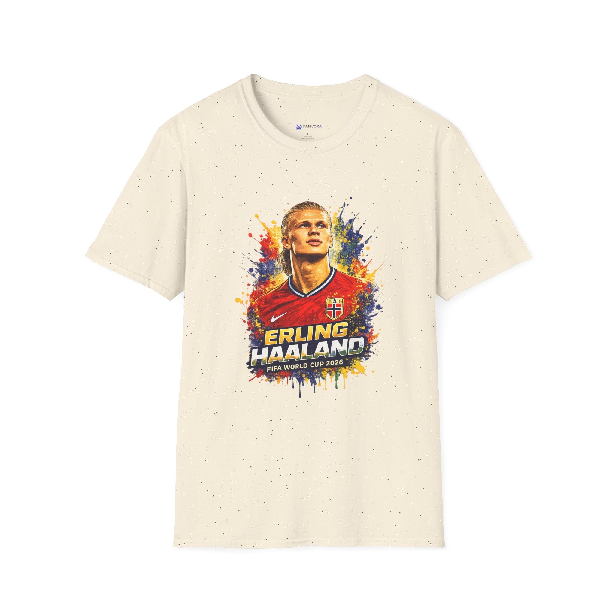 Norway legend Soccer T‑Shirt — Watercolor Portrait Football Tee