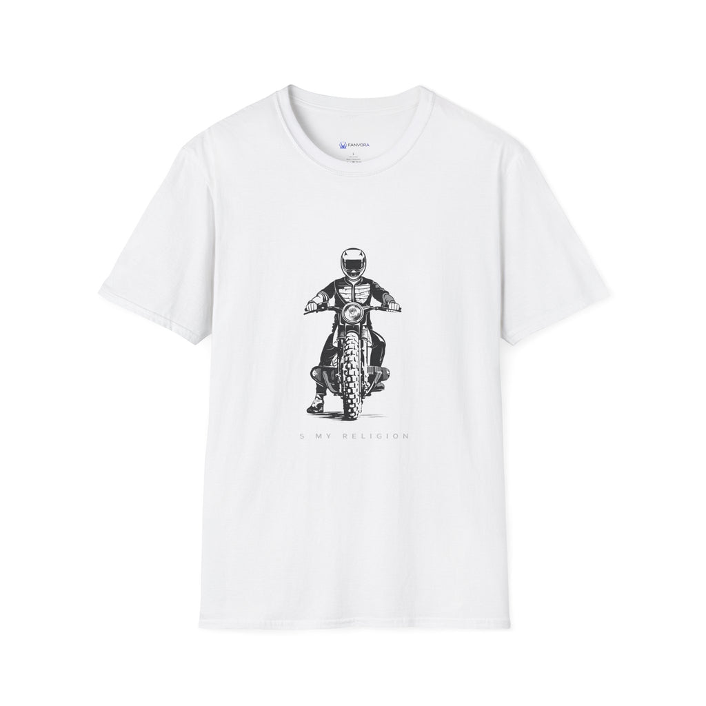 Motorcycle Rider T-Shirt — Vintage Biker Graphic Tee
