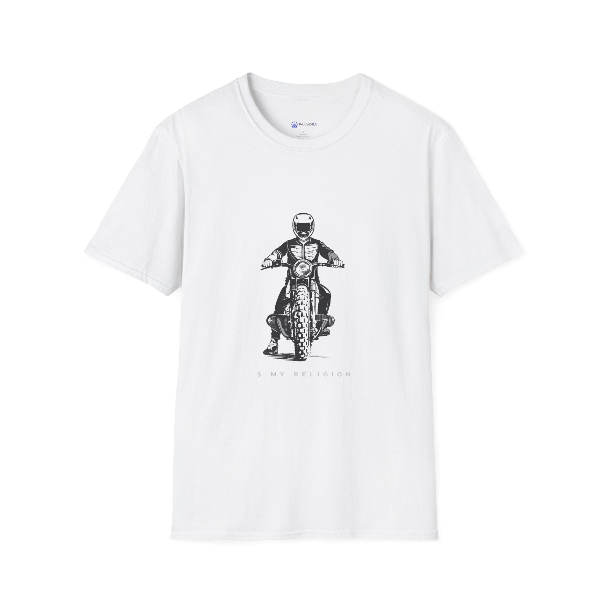 Motorcycle Rider T-Shirt — Vintage Biker Graphic Tee