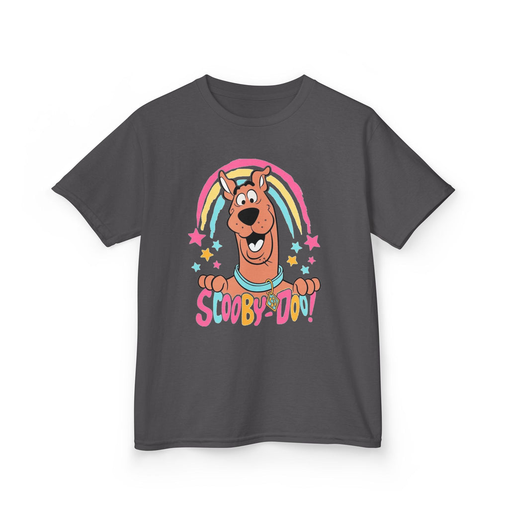 Scooby-Doo Kids T‑Shirt — Colorful Rainbow Cartoon Tee for Kids