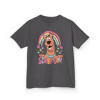 Scooby-Doo Kids T‑Shirt — Colorful Rainbow Cartoon Tee for Kids
