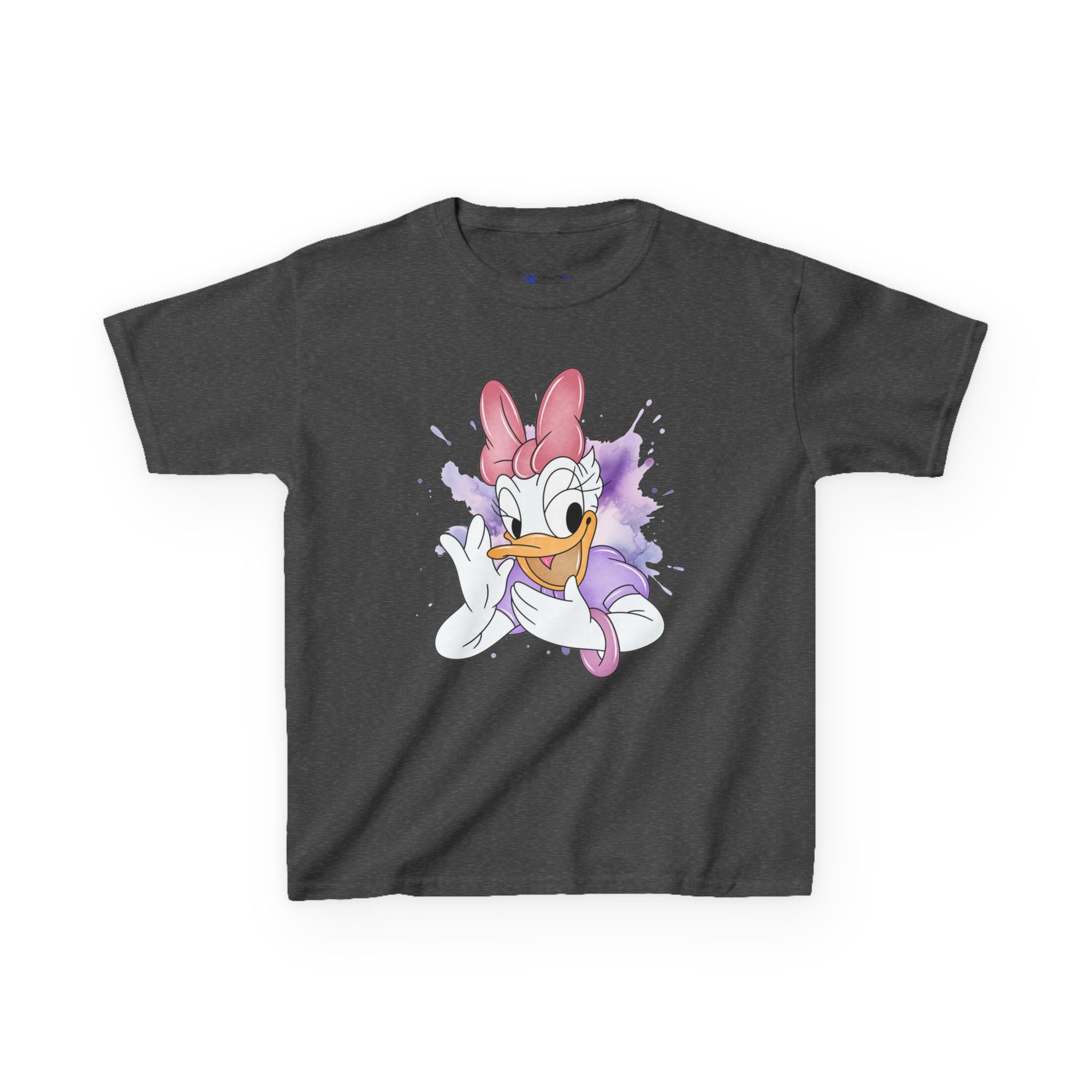 Kids Tee — Cute Daisy Duck Watercolor Graphic