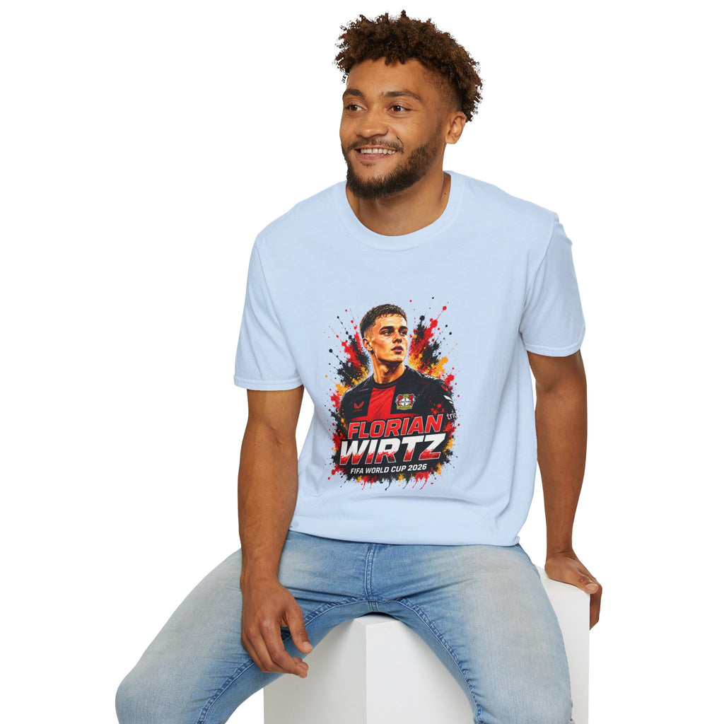 Germany Legend Soccer T-Shirt — Portrait Graphic Football Fan Tee