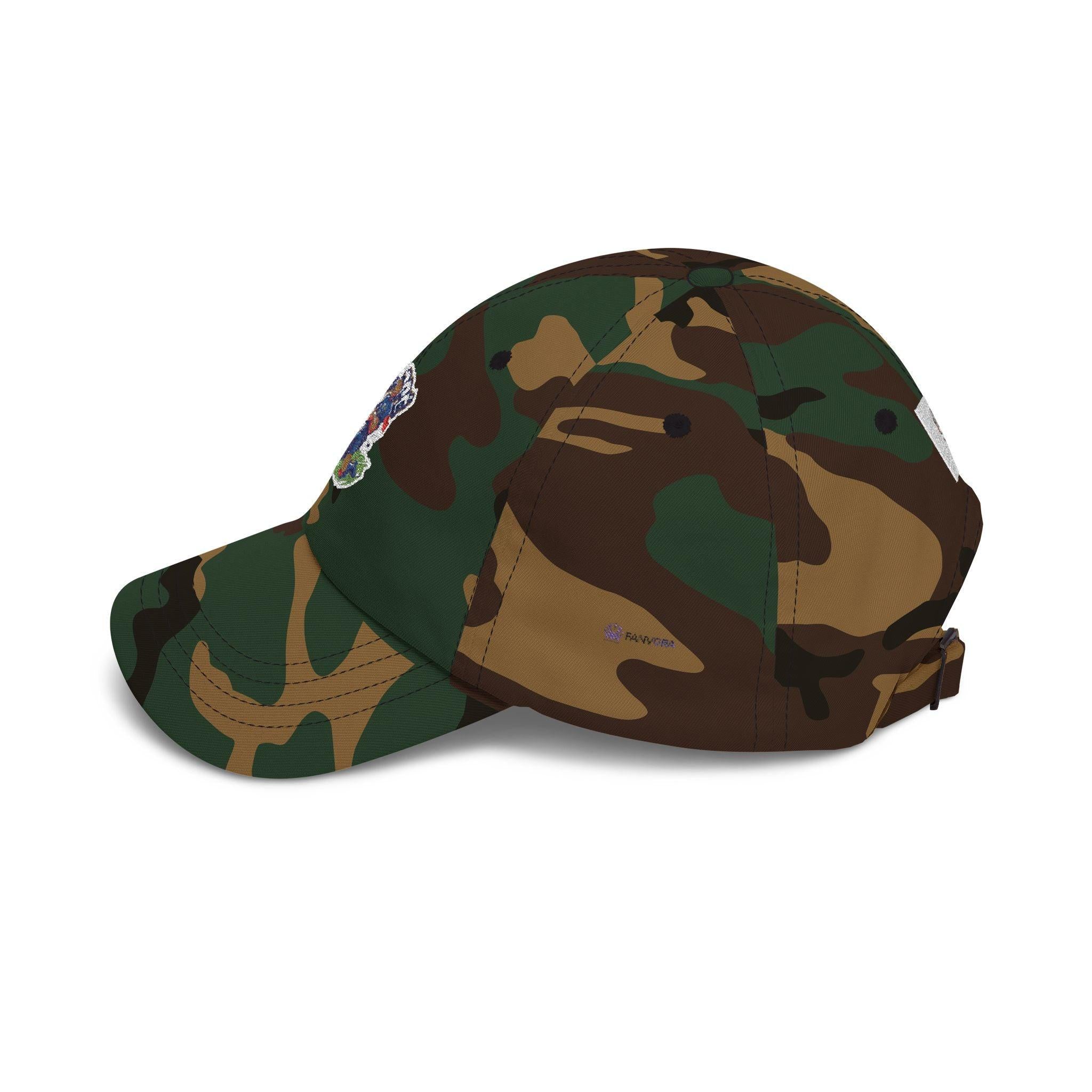 France #10 Rising Star Footballer Fan Cap — Dad Cap with Vintage Bear Graphic.