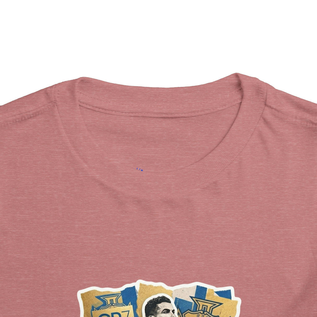 CR7 Fan Inspired Toddler Soccer T‑Shirt — Kids Football Fan Tee.