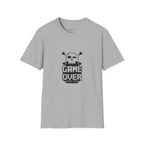 Game Over T-Shirt — Retro Pixel Skull Gamer Tee