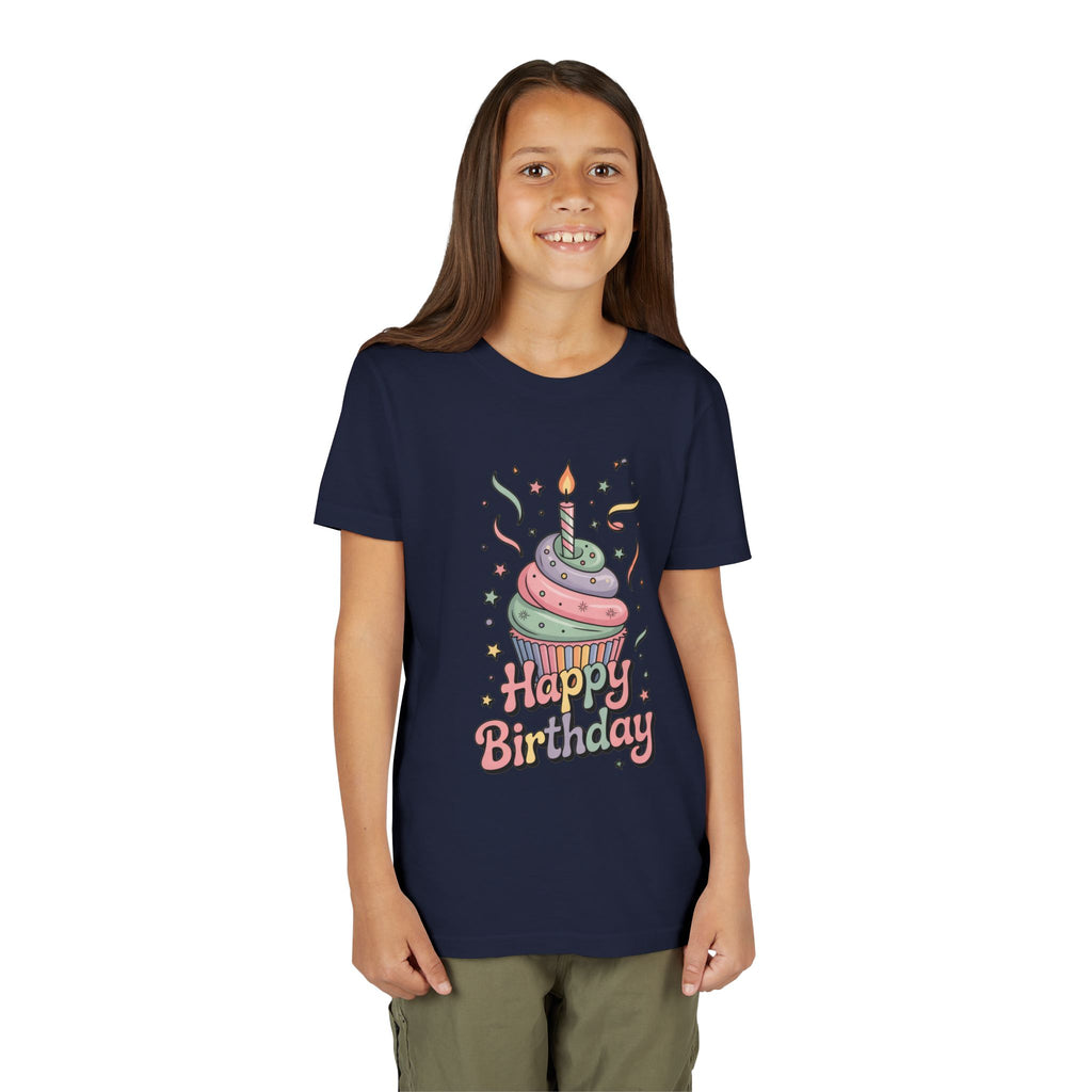 Kids "Happy Birthday" Cupcake Tee