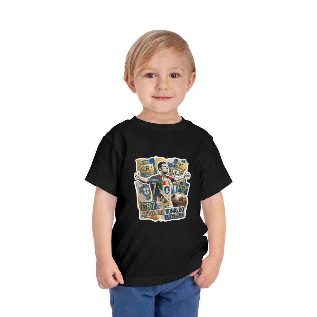 CR7 Fan Inspired Toddler Soccer T‑Shirt — Kids Football Fan Tee.