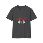 Gym Mode T-Shirt — Fitness Workout Tee with Dumbbell Graphic