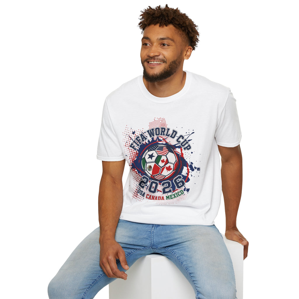 Soccer cup 2026 Tee — USA Canada Mexico Championship Design