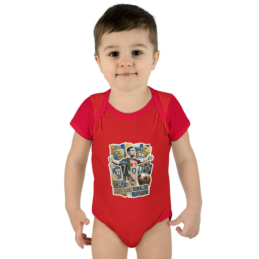 CR7 Fan Inspired Baby Bodysuit — World Cup 2026 Infant One-Piece