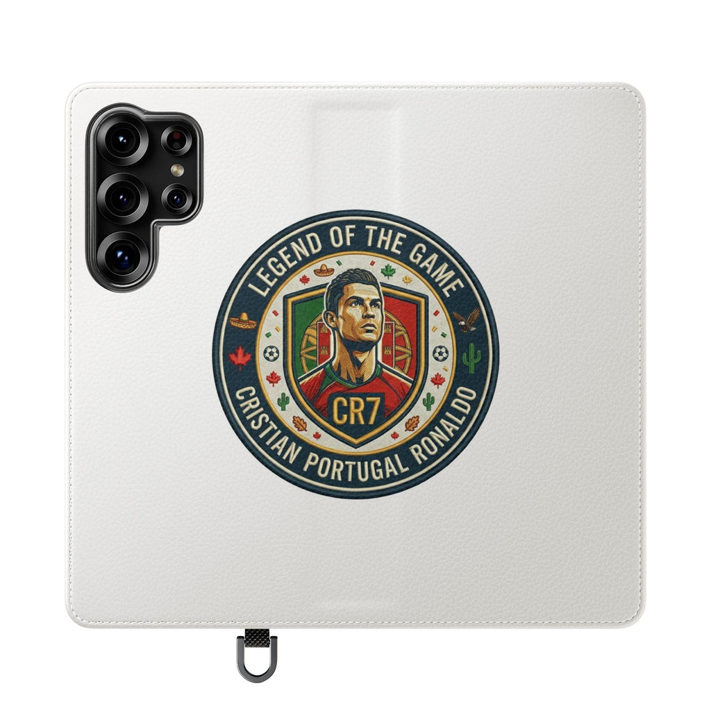 iPhone & Samsung Flip Phone Cases - Argentina GOAT # 10 'Legend of the Game'.