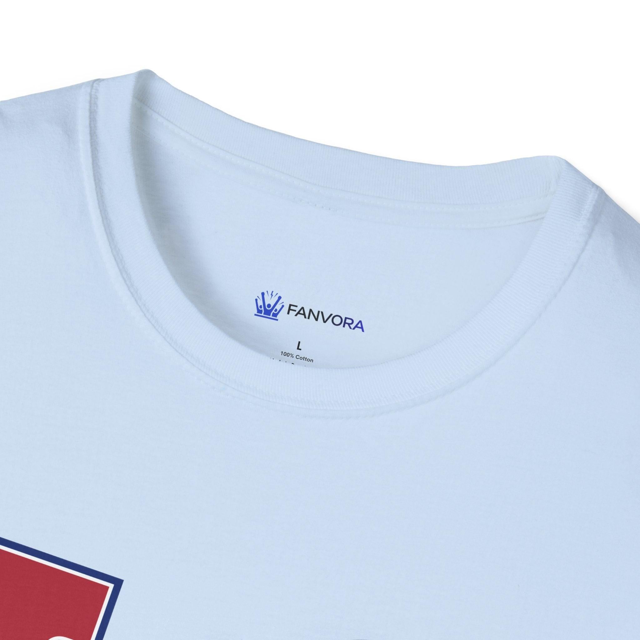 Fourth of July American flag graphic tee