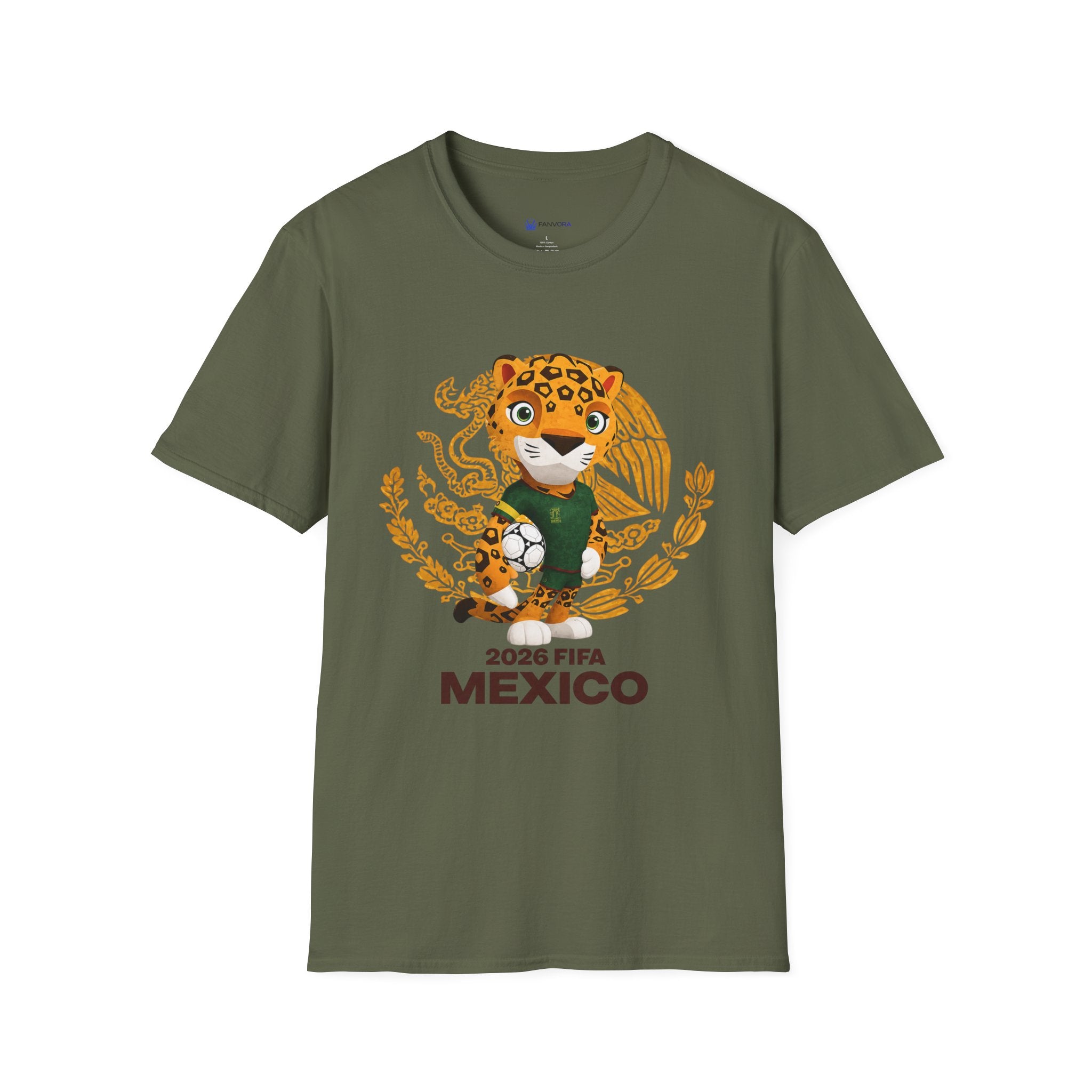 Jaguar Mascot Mexico 2026 T-Shirt