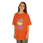 Kids T-Shirt — Cute Stacked Watermelon Illustration with "Sweet Things" Text