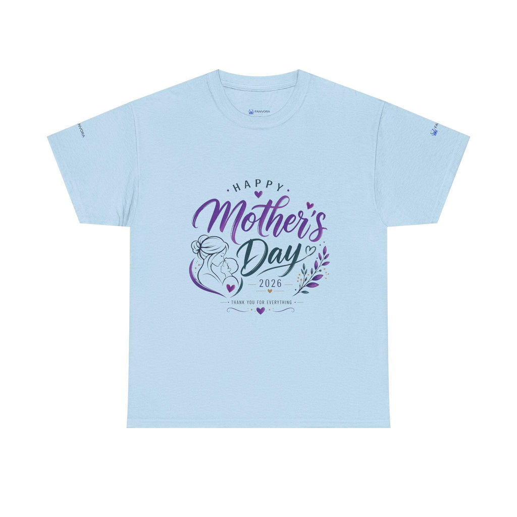 Mother's Day T-Shirt — "Happy Mother's Day 2026" Floral Mom Tee.