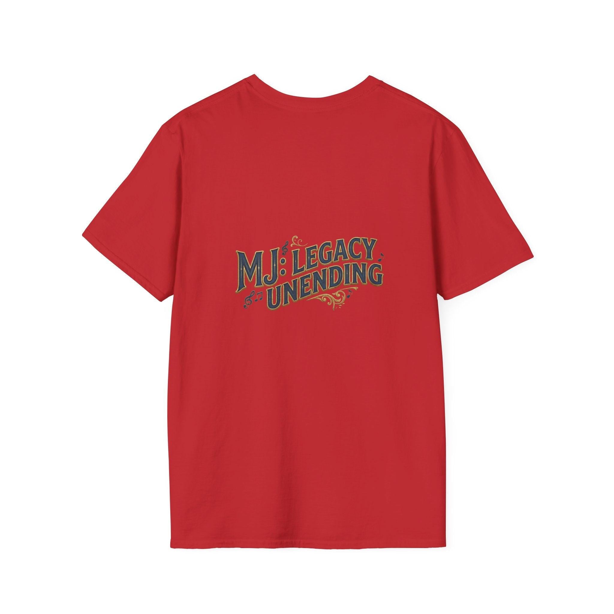 King of Pop Forever T-Shirt — MJ: Legacy Unending Graphic Tee.