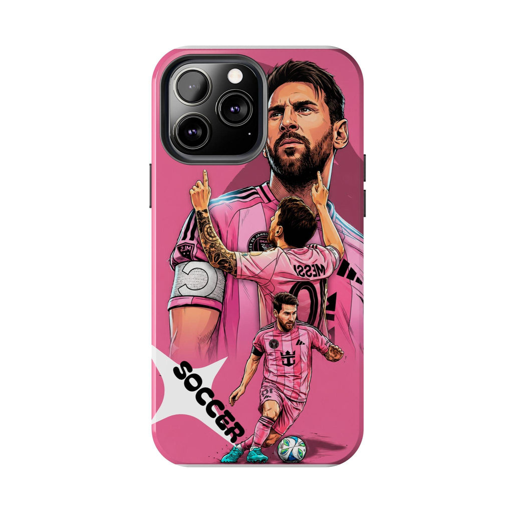 Soccer Star Tough Phone Case pink —  Argentina legend.