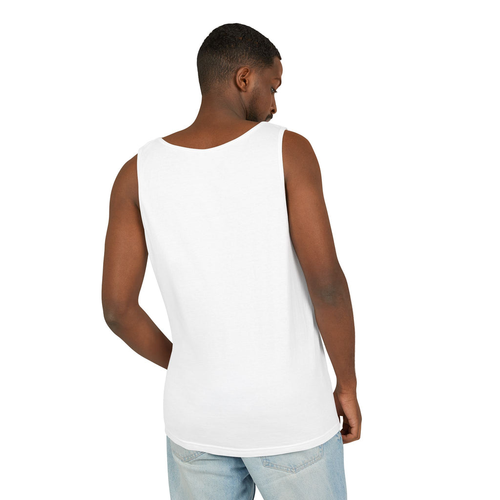 Soccer 2016 Player Silhouette Tank Top — Yellow Brushstroke Sports Vest