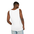 Soccer 2016 Player Silhouette Tank Top — Yellow Brushstroke Sports Vest
