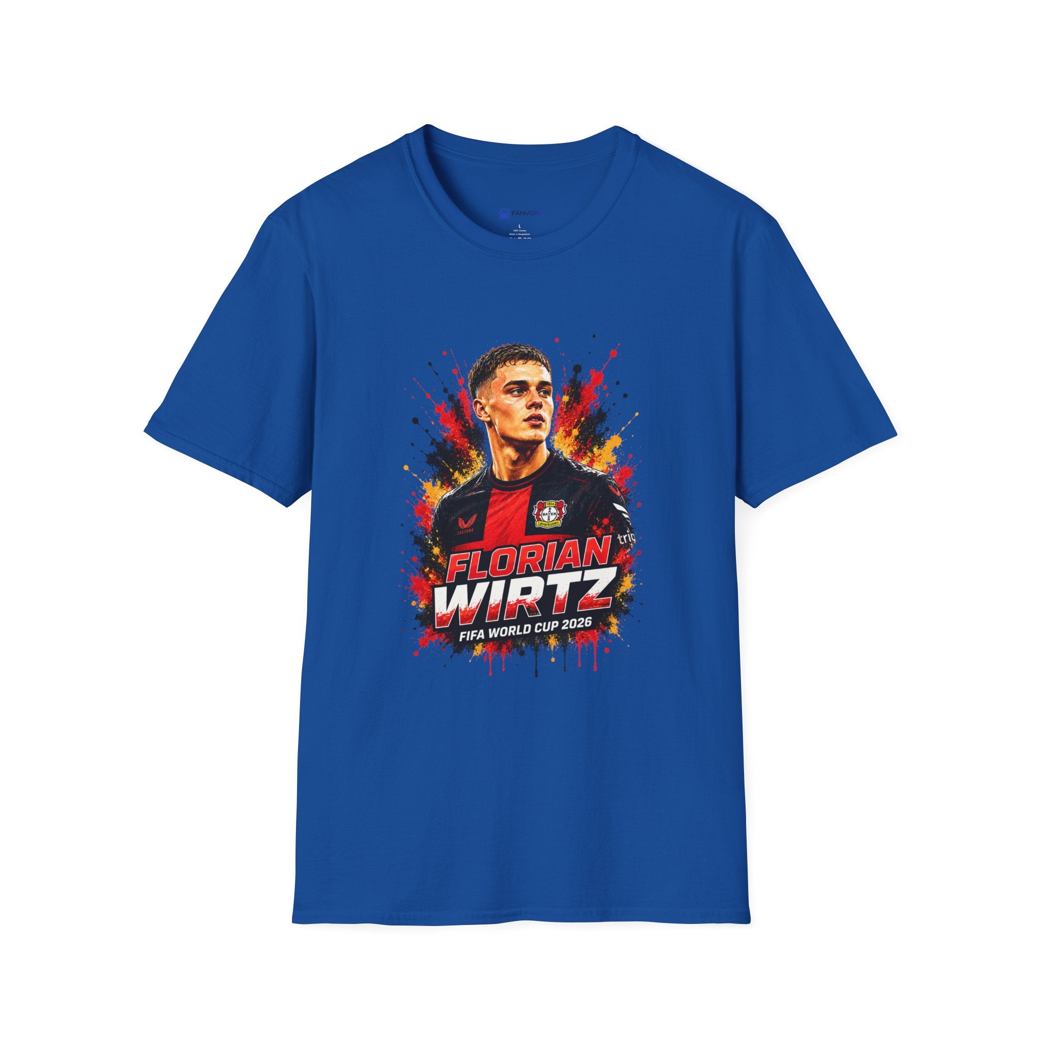 Germany Legend Soccer T-Shirt — Portrait Graphic Football Fan Tee