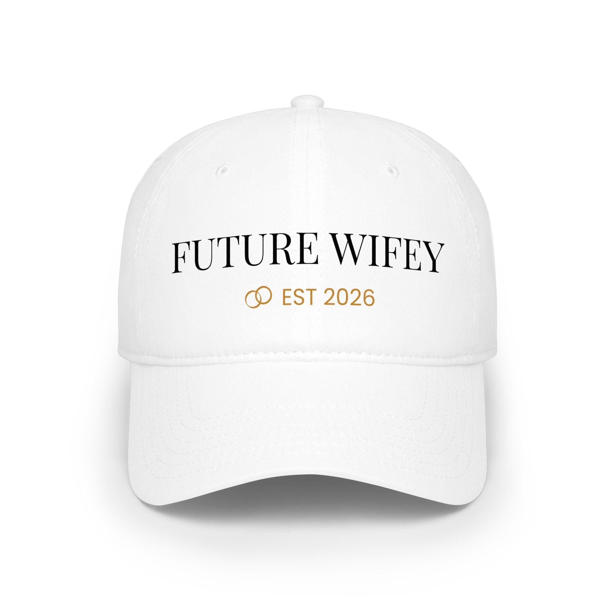 Future Wifey embroidered bridal baseball cap