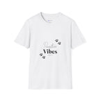 Pawsitive Vibes T-Shirt — Cute Paw Print Pet Lover Tee