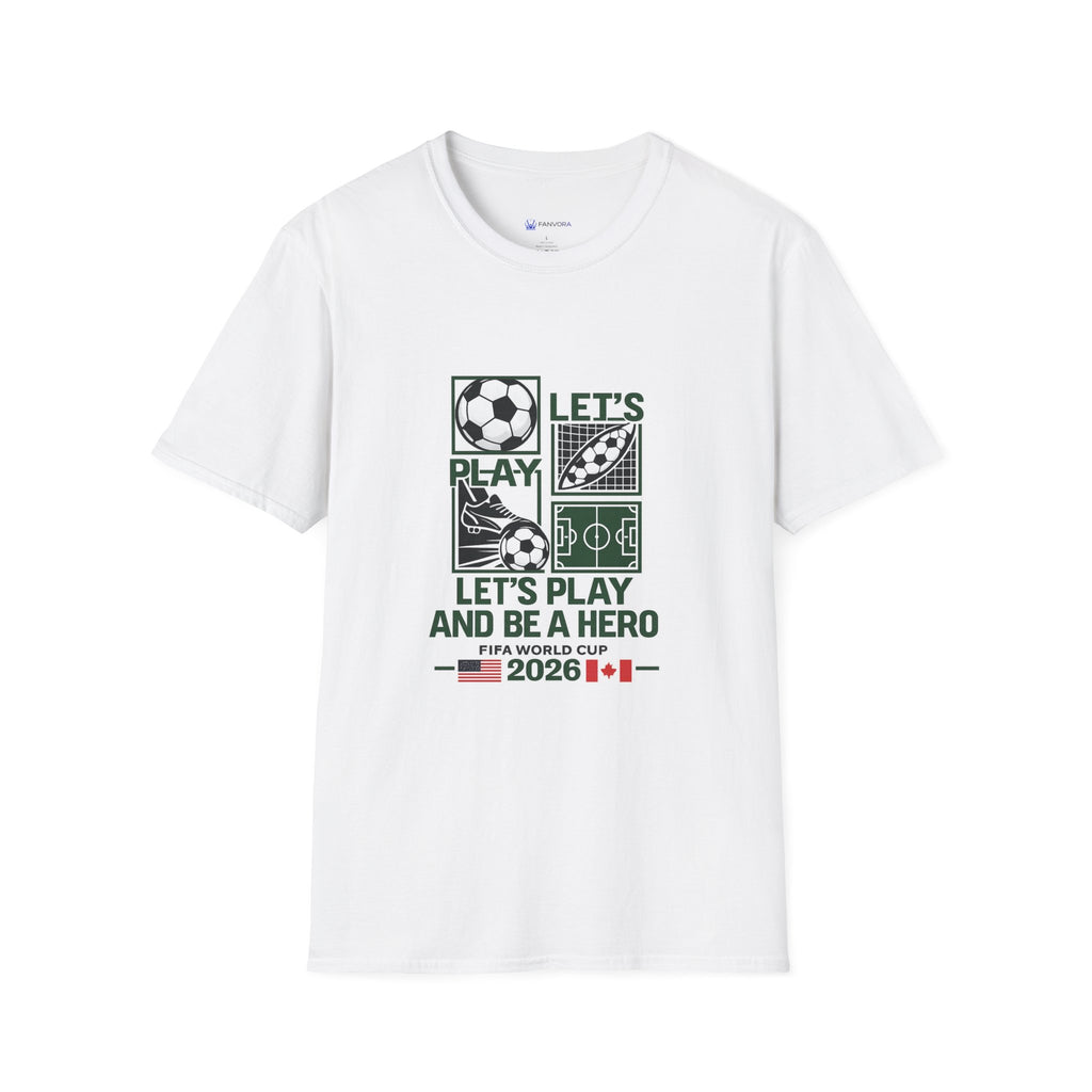 Soccer "Let's Play" T-Shirt — Fan Tee