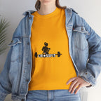 CrossFit Weightlifter T-Shirt — Barbell Silhouette Gym Tee