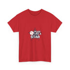 Play Like a Star Baseball Tee — Kids & Youth Sports Shirt