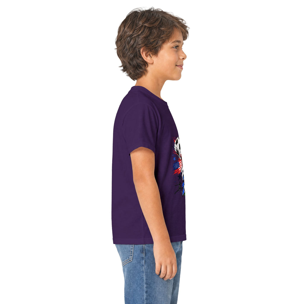 Kids Soccer  2026 Tee cartoon character
