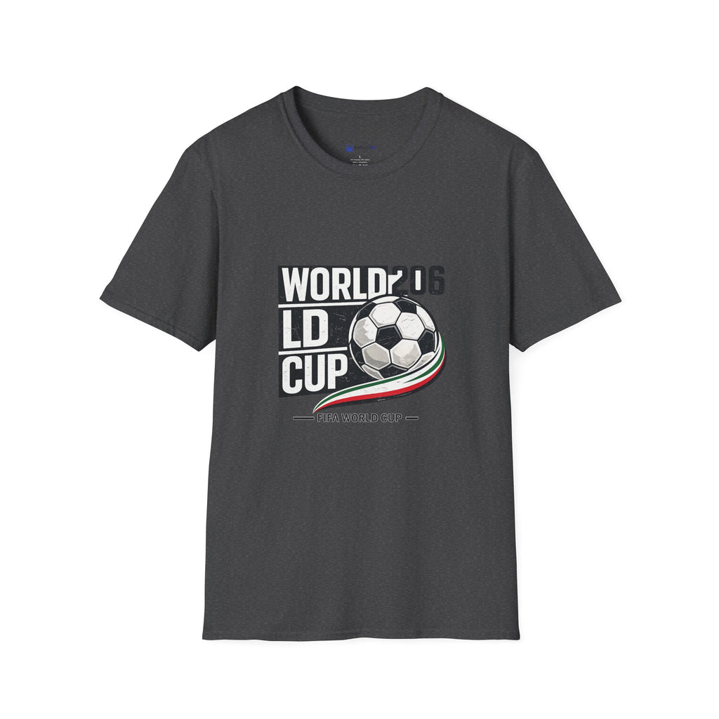 World 206 LD Cup Soccer T-Shirt — soccer Graphic Tee