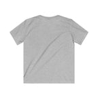 Kids Tee — Pastel Rainbow "Happy Birthday" Floral Design