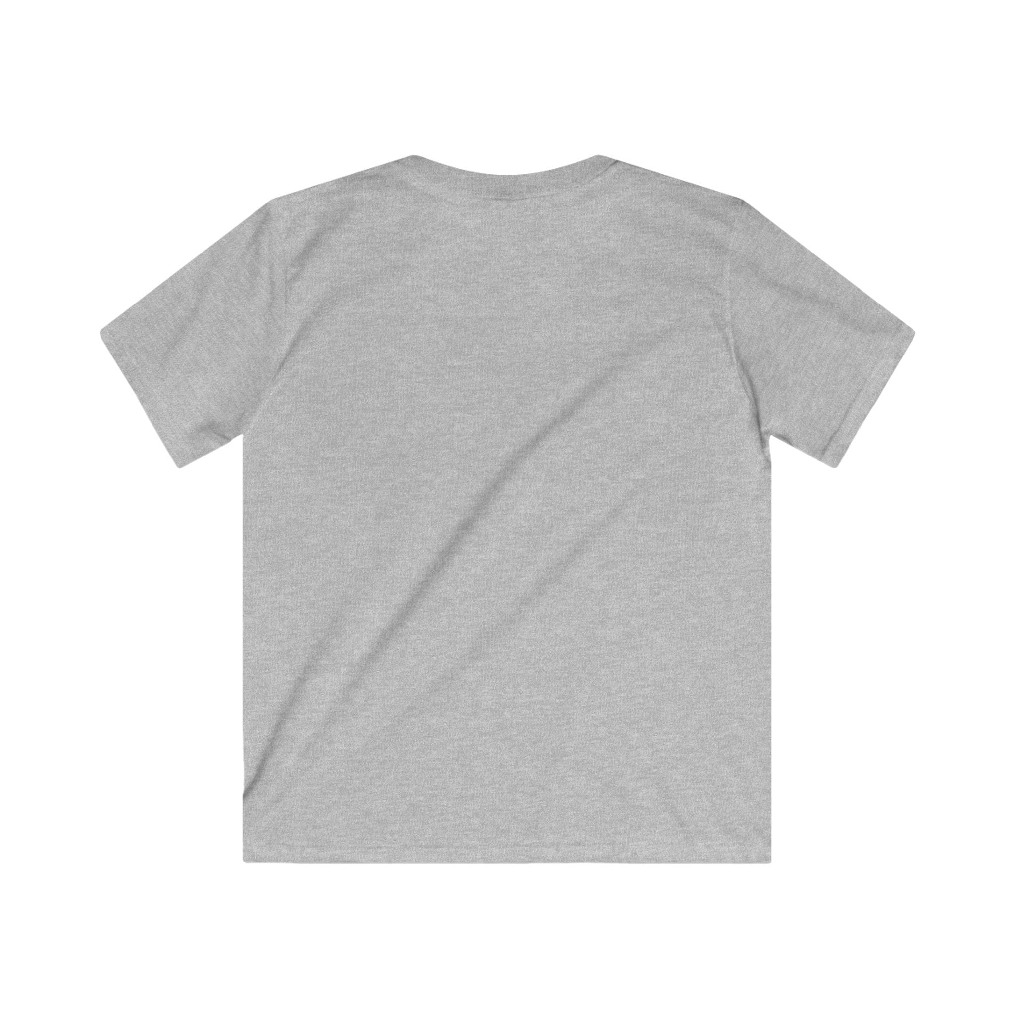 Kids Tee — Pastel Rainbow "Happy Birthday" Floral Design