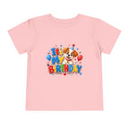 Toddler Birthday Tee — "It's My Birthday" Puppy Party Shirt