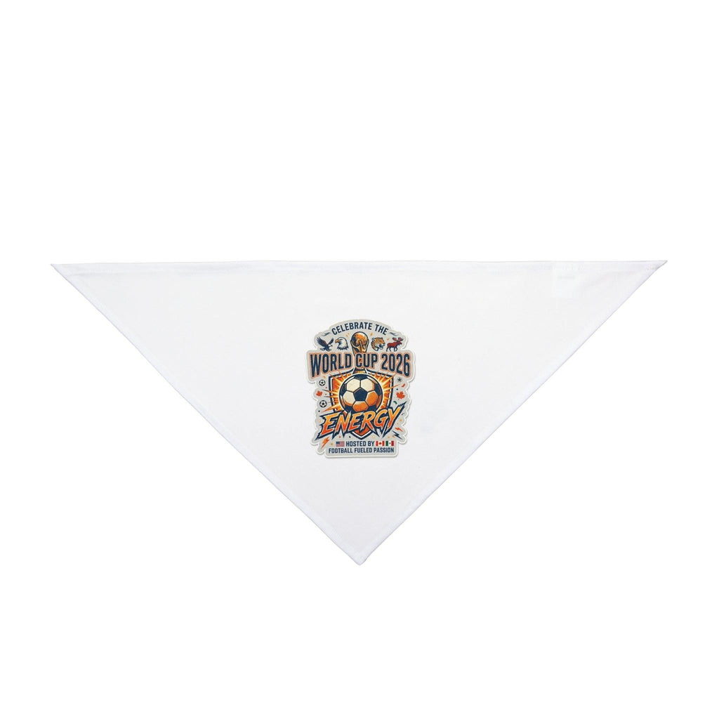World Cup 2026 Pet Bandana — Soccer Energy Dog Bandana (Celebrate the World Cup).