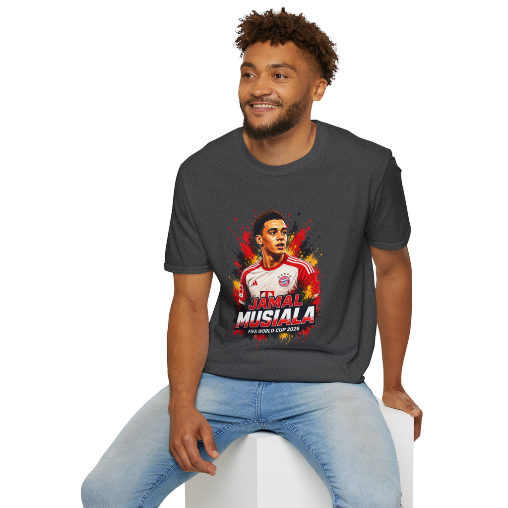 Soccer Player Jersey T-Shirt — Germany Legend Portrait Graphic Tee