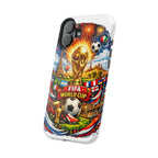 Soccer Magnetic Impact-Resistant Phone Case — FIFA Trophy Design