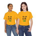 Gym Mode On T-Shirt — Workout Tee with Barbell Graphic