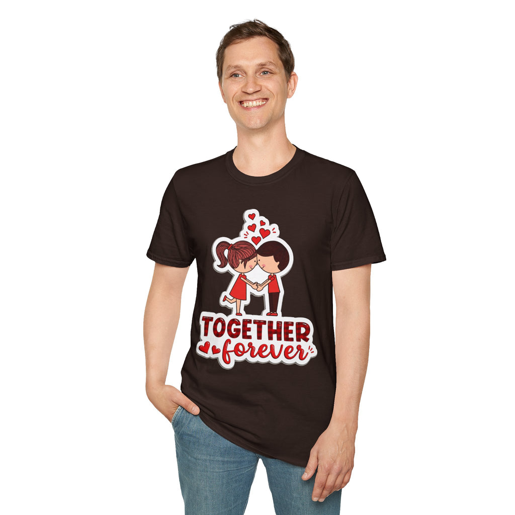Together Forever Couple T-Shirt — Cute Kids-Style Valentine Tee