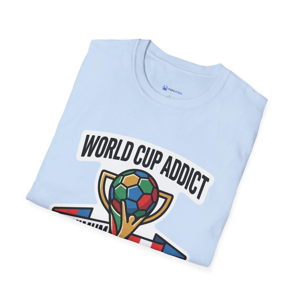 Unisex - World Cup Addict T-Shirt - "Maximum Fan Mode Activated" 2026 USA Mexico Canada Soccer Tee.