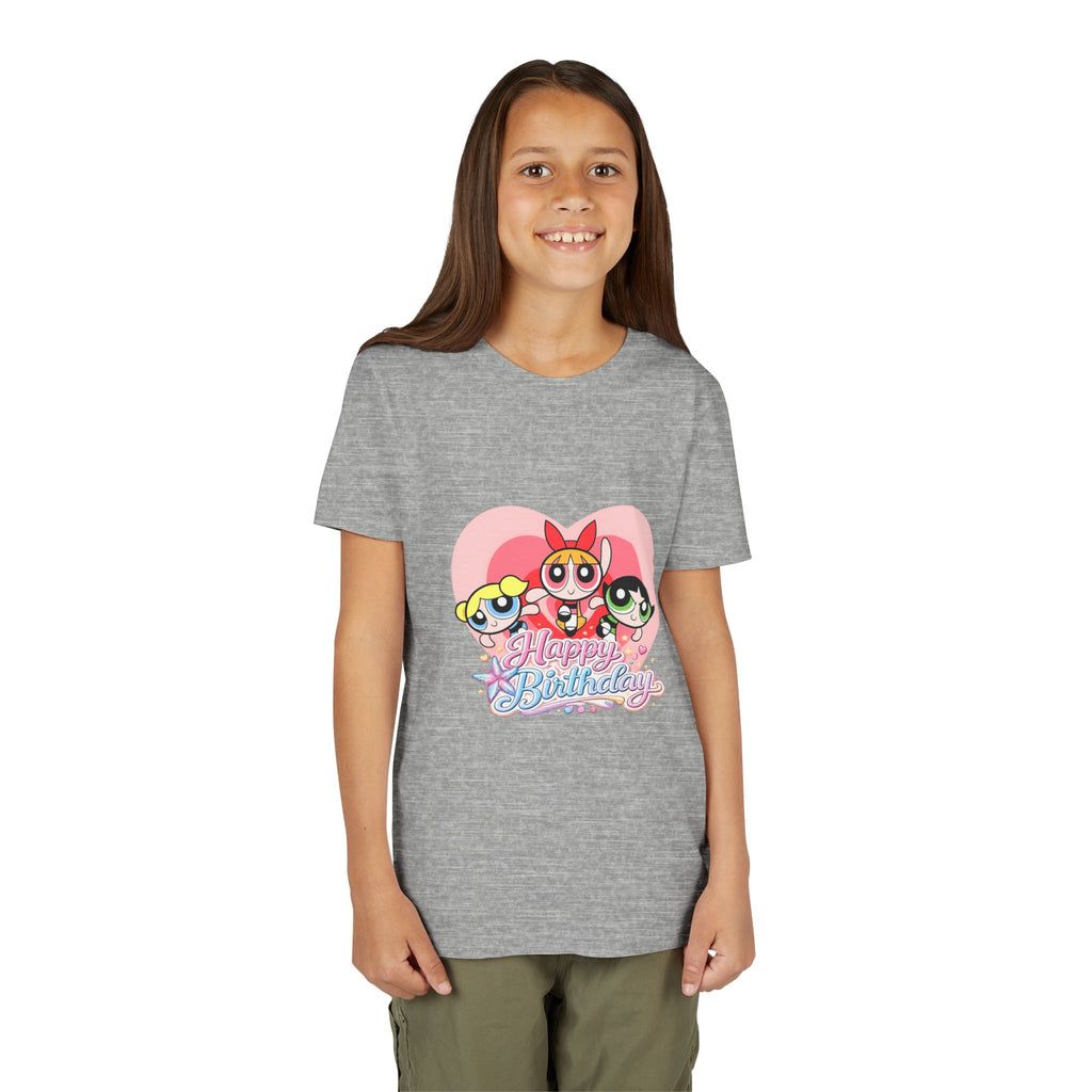 Powerpuff Girls "Happy Birthday" Youth Tee